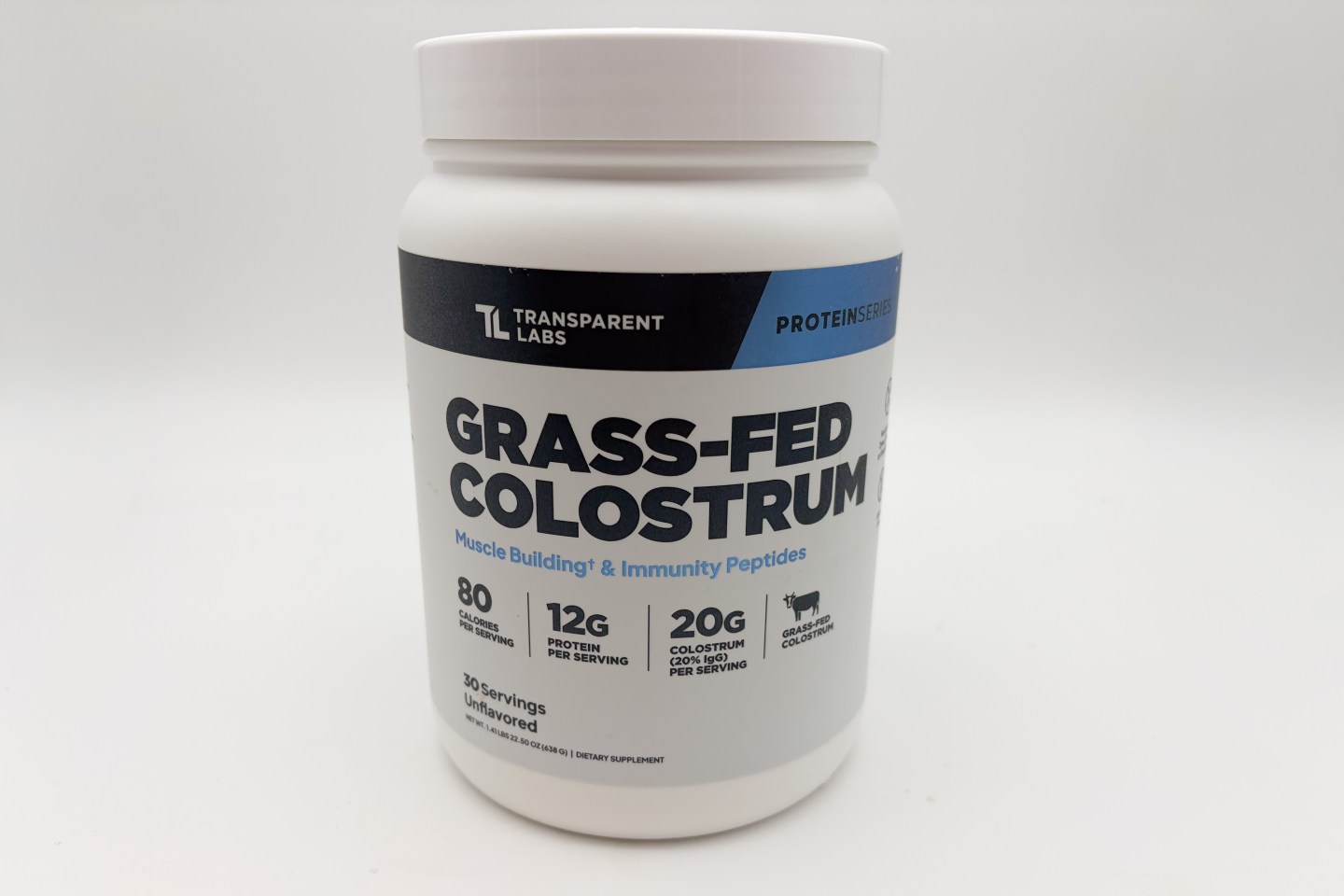 Transparent Labs Grass-Fed Colostrom 01