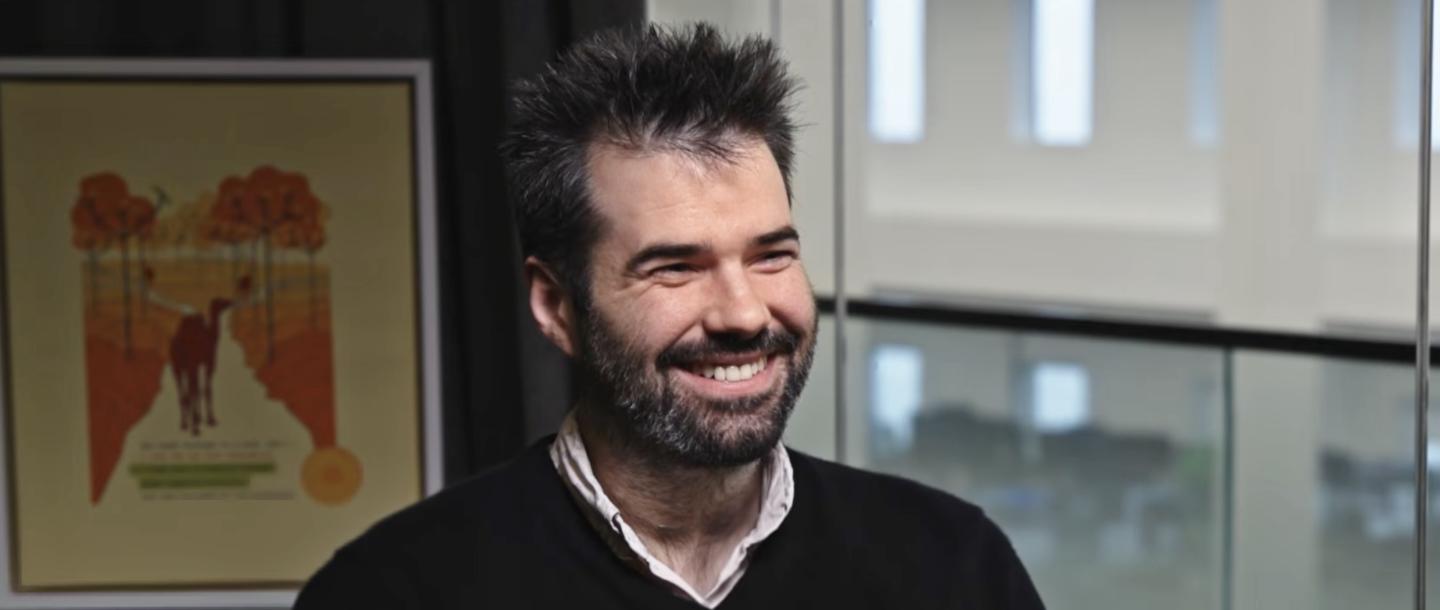 Will Wilson smiles