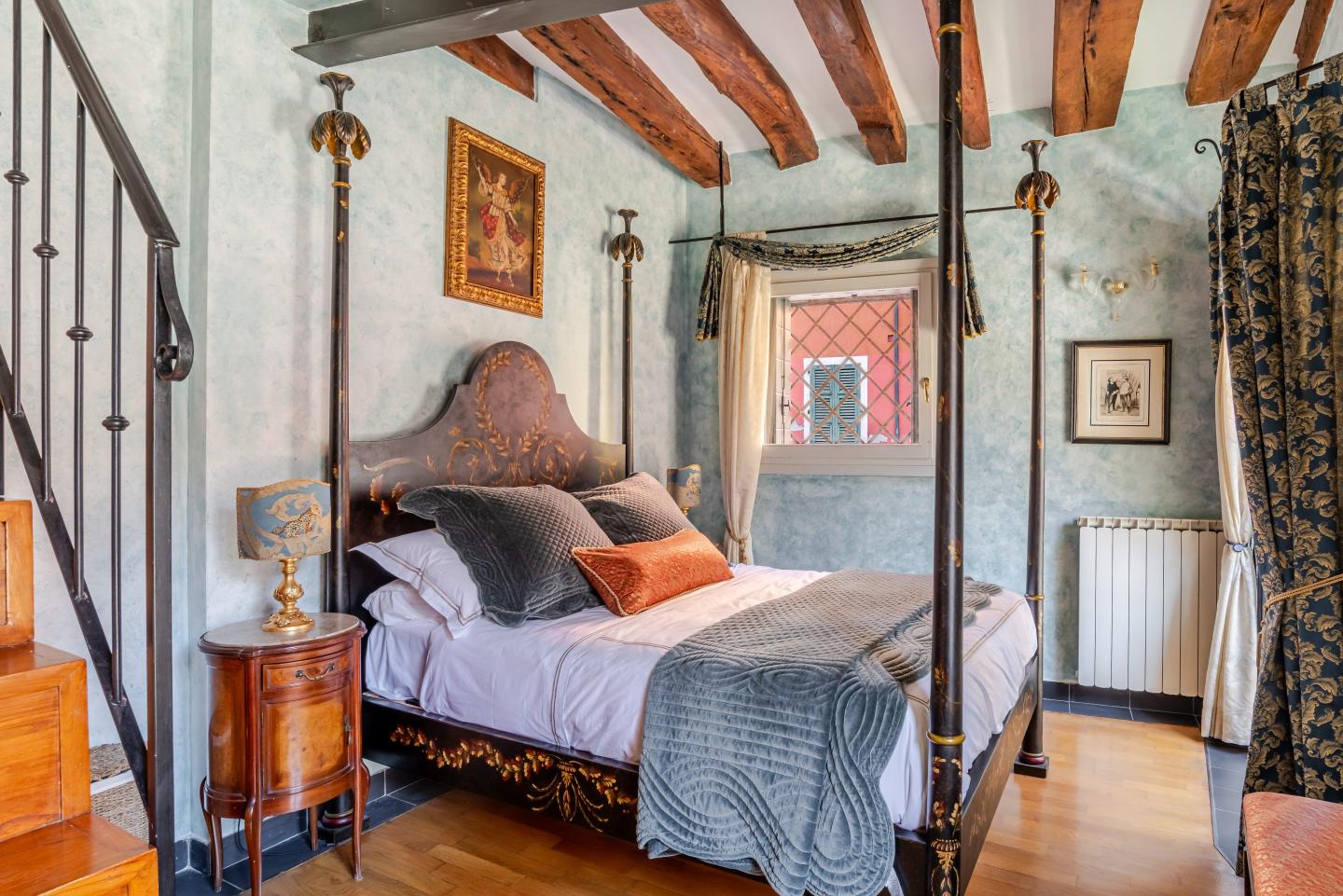 Alexander Gabrovsky's Venice apartment.