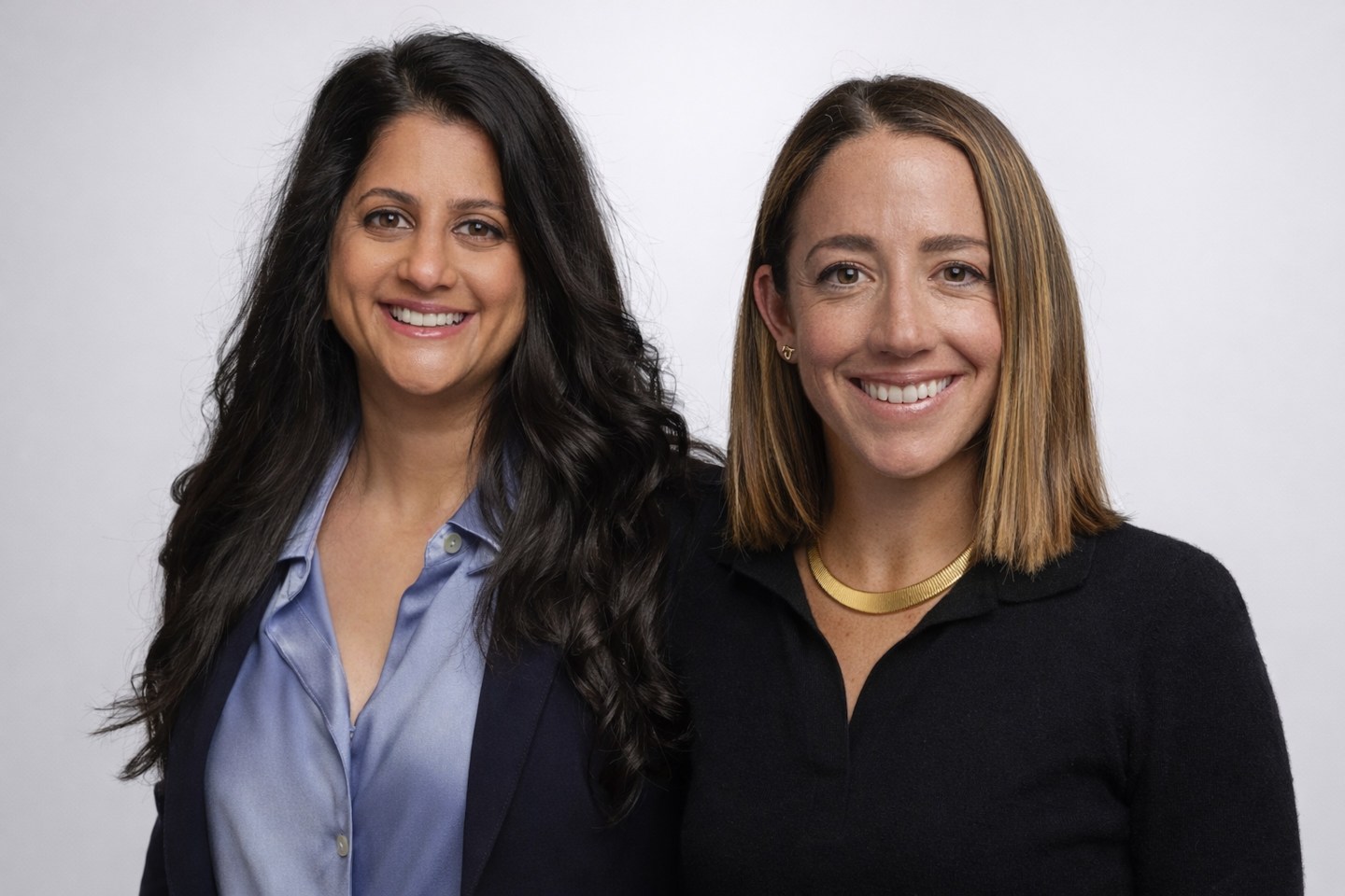 Bijal Shah and Zoe Weintraub Barrett