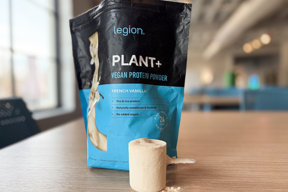 Legion as best vegan protein powder