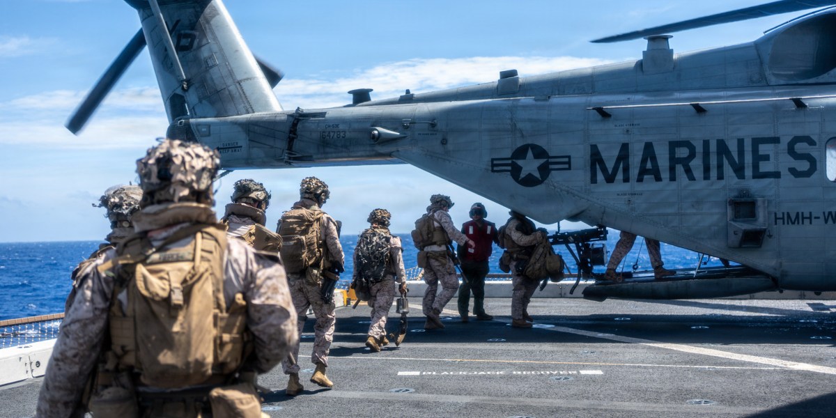 The U.S. is ready to seize Iran-linked ships with boarding parties, report says, while Marines practice maritime raids | Fortune