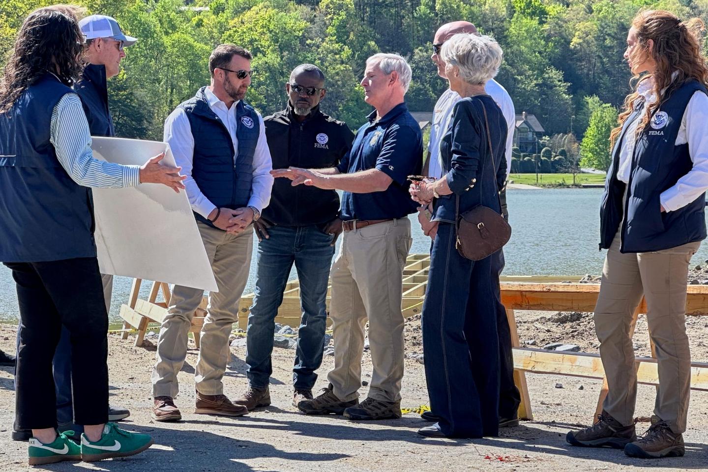 Some communities are enduring unprecedented long waits on federal disaster requests, and Democrat-led states say they’re being denied
