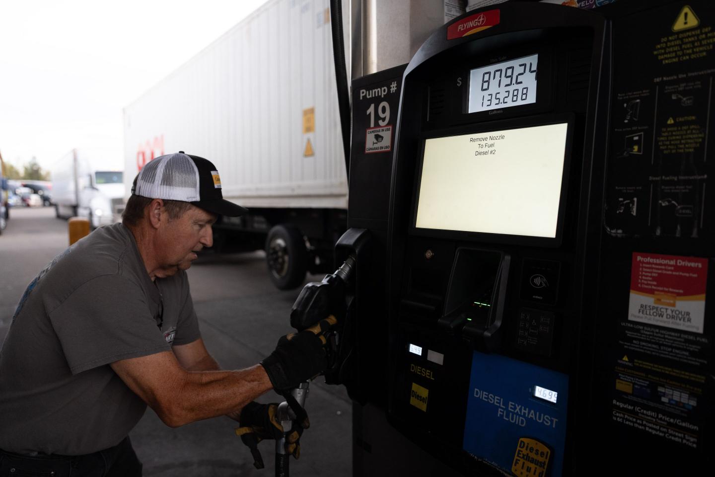 gas station