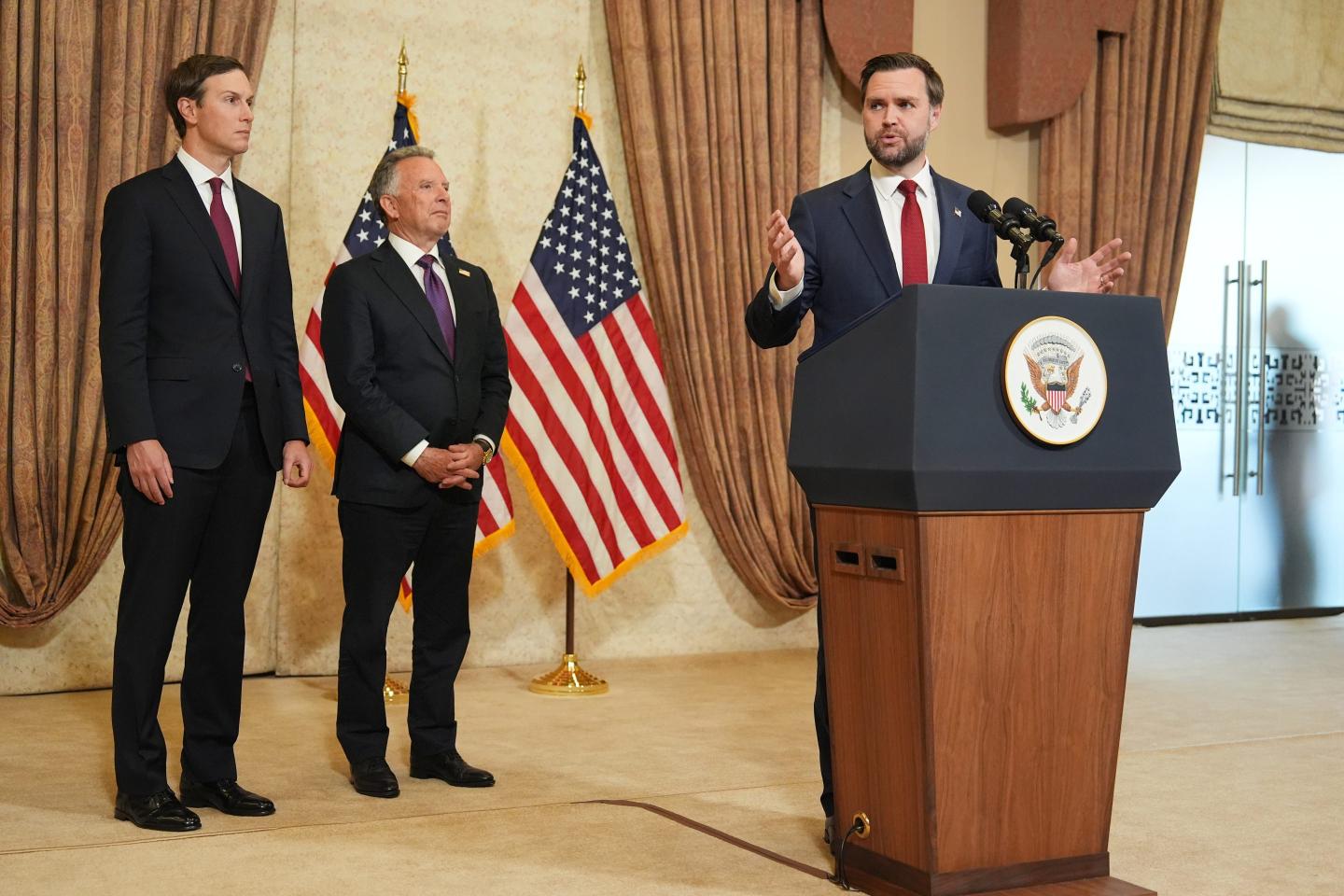 Trump says U.S. Navy to impose Hormuz blockade after Iran ceasefire talks end with no deal. ‘No one who pays an illegal toll will have safe passage’