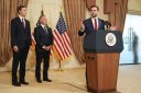 Trump says U.S. Navy to impose Hormuz blockade after Iran ceasefire talks end with no deal. ‘No one who pays an illegal toll will have safe passage’