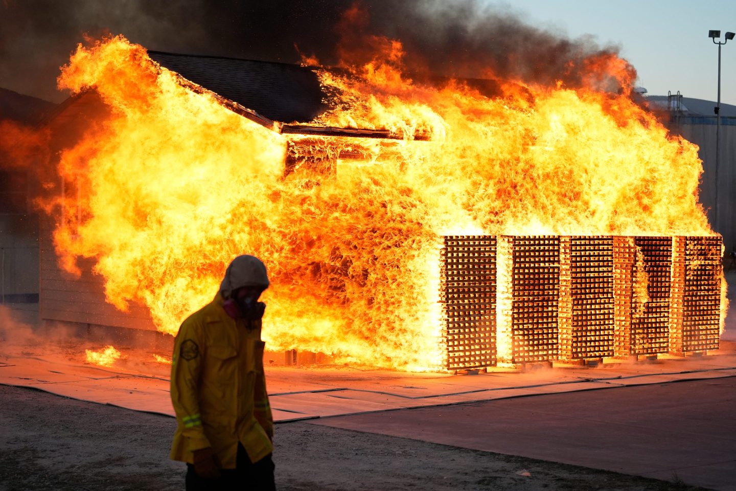 Scientists are burning homes to protect them in wildfires: ‘We crash test houses’