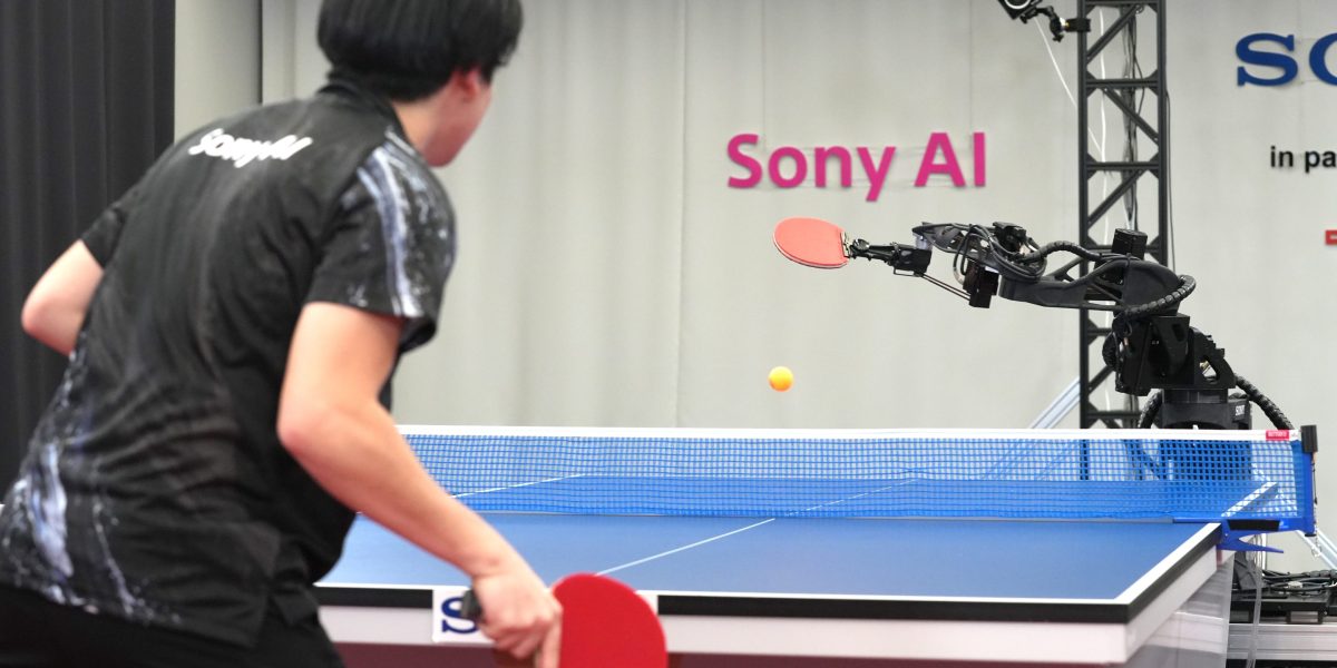 Sony's Robot Beats Humans at Ping Pong