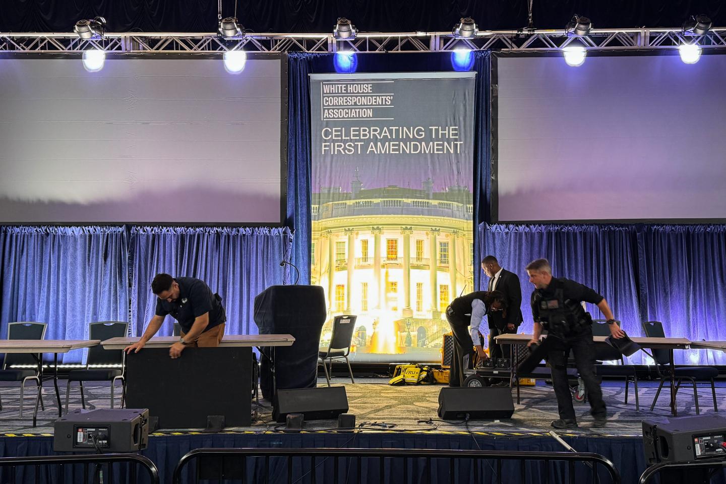 Here’s how the ‘multi-layered protection’ at the White House correspondents’ dinner worked and how the hotel added security after Reagan was shot