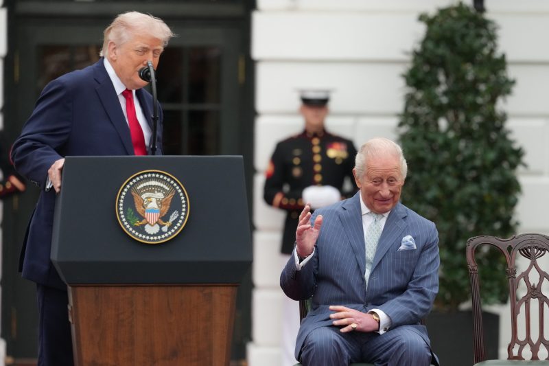 ‘God save the king,’ Trump says as he welcomes Charles on America’s 250th anniversary of independence