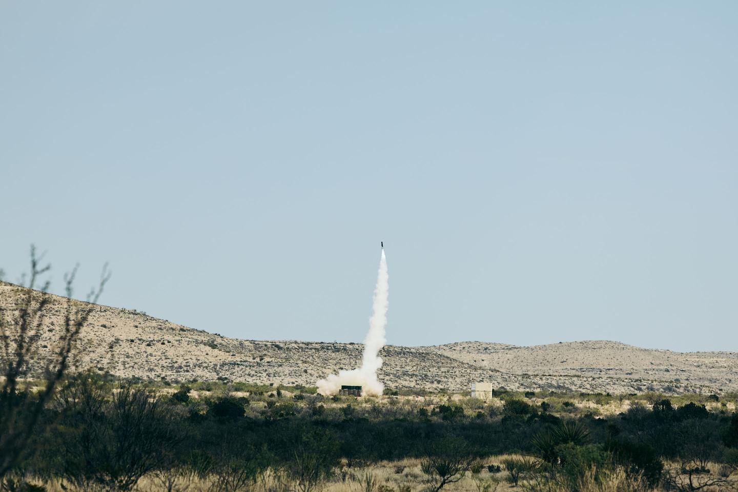 A demo of Anduril's Barracuda missile.