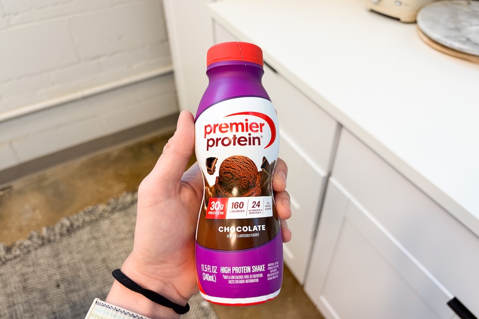 Premier Protein as the best protein shake