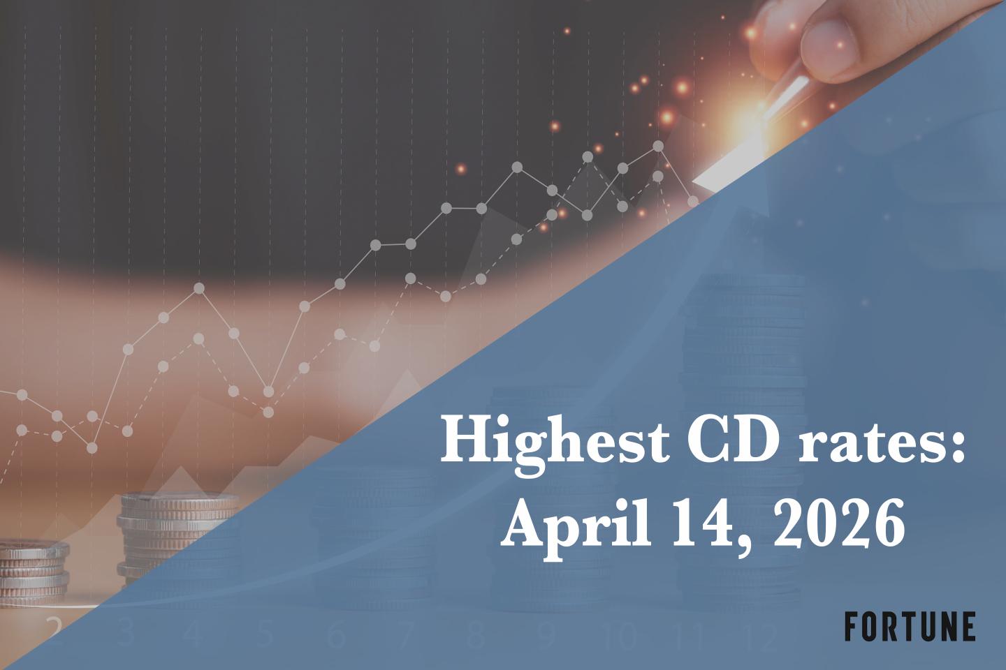 Top CD rates on April 14, 2026: Lock in up to up to 4.20%