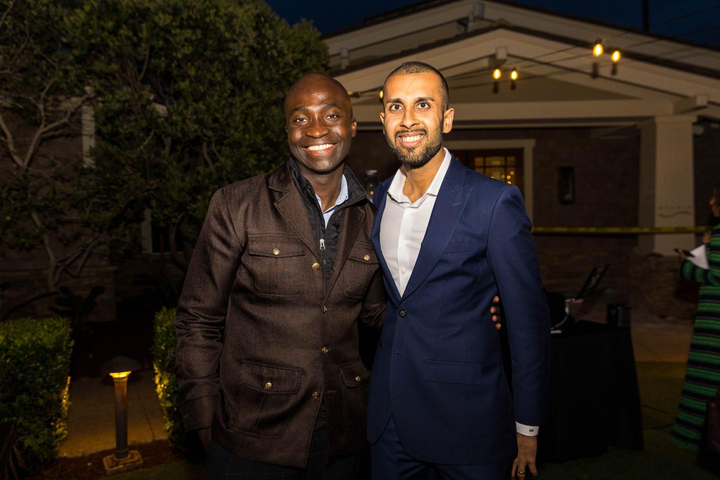 Wemimo Abbey and Samir Goel, the cofounders of fintech company Esusu