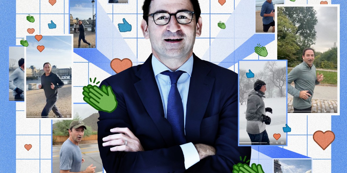 Meet Blackstone’s ‘accidental influencer’ who made LinkedIn jogs Wall Street’s must‑watch content