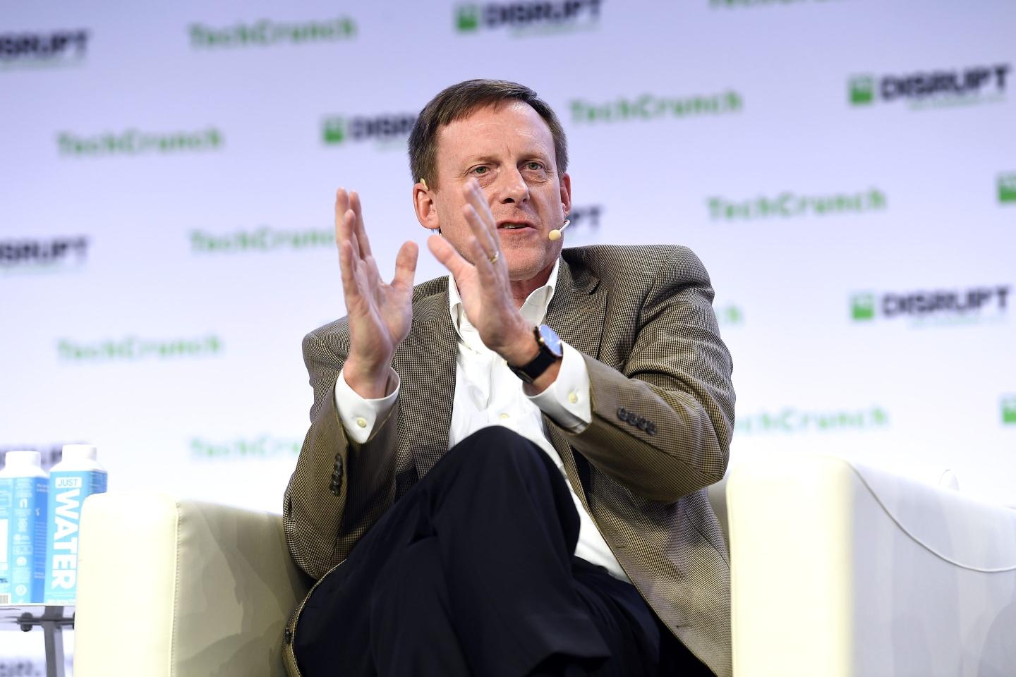 National Security Agency Former Director Admiral Mike Rogers speaks onstage during TechCrunch Disrupt San Francisco 2019 at Moscone Convention Center on October 3, 2019 in San Francisco, Calif.