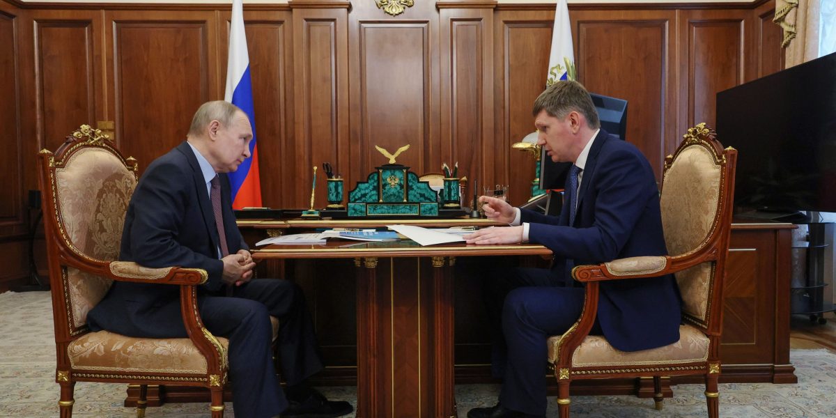 Russia economy minister says ‘reserves have largely been used up’ while lawmaker warns of revolution