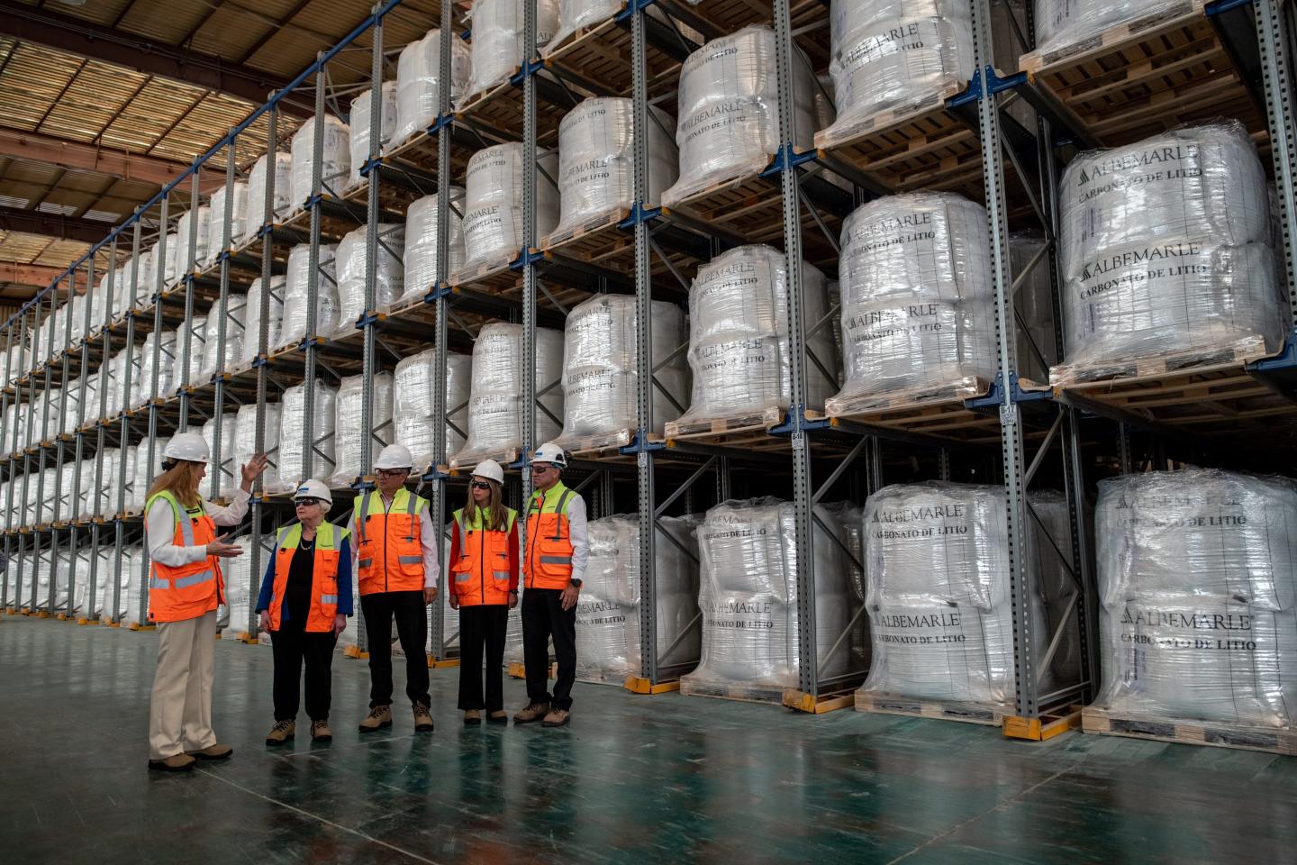 Lithium battery facility