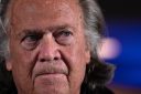 close up of steve bannon