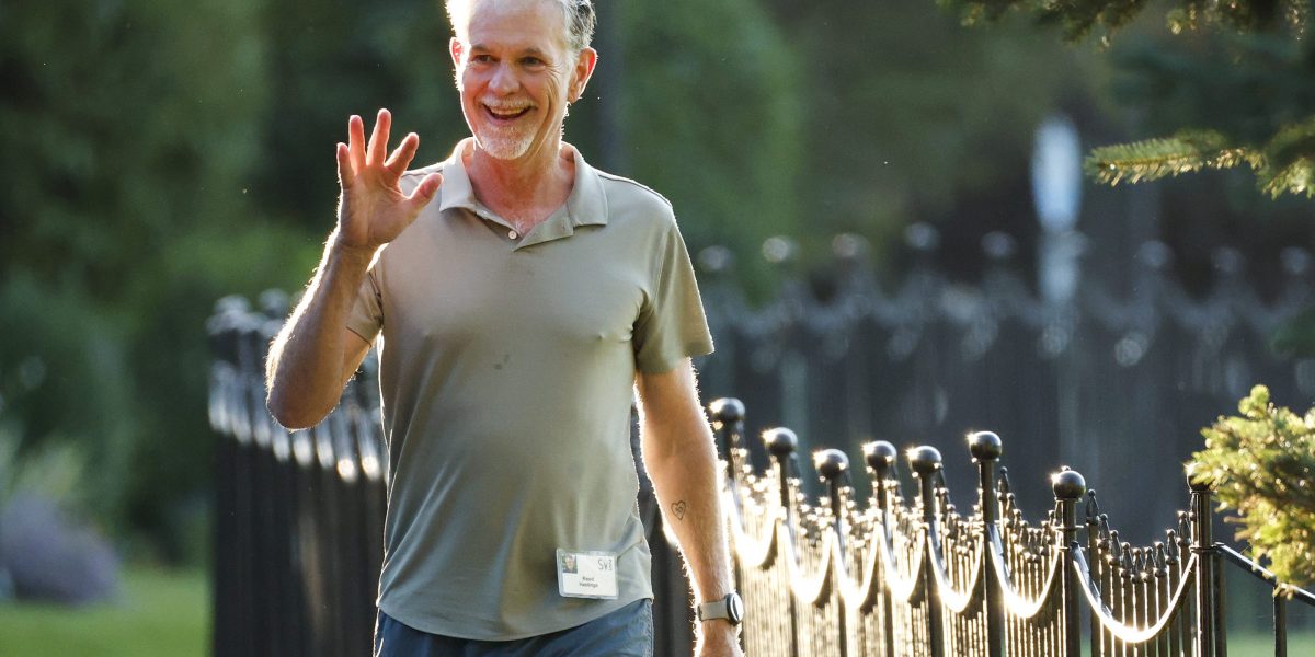 Netflix Co-Founder Reed Hastings Exits Board