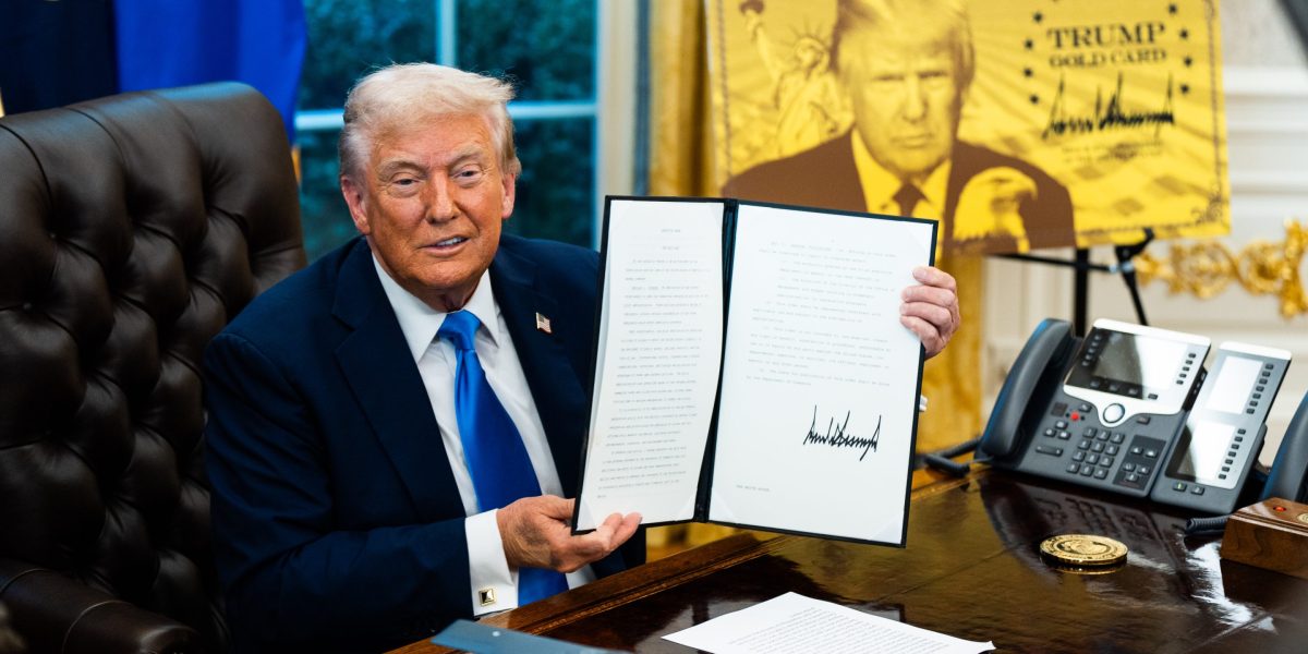 Only one person received Trump's $1 million 'gold card' despite promises of $1 trillion in revenue