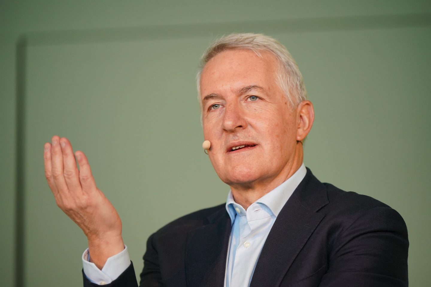 ETXEBARRI-IBIÑA, ALAVA, BASQUE C, SPAIN - DECEMBER 18: PepsiCo CEO and President Ramon Laguarta speaks at a PepsiCo event on December 18, 2025, in Etxebarri-Ibiña, Alava, Basque Country, Spain. PepsiCo celebrates the achievement of 'Net Zero Emissions' at its Etxabarri-Ibiña beverage plant. (Photo By Iñaki Berasaluce/Europa Press via Getty Images)