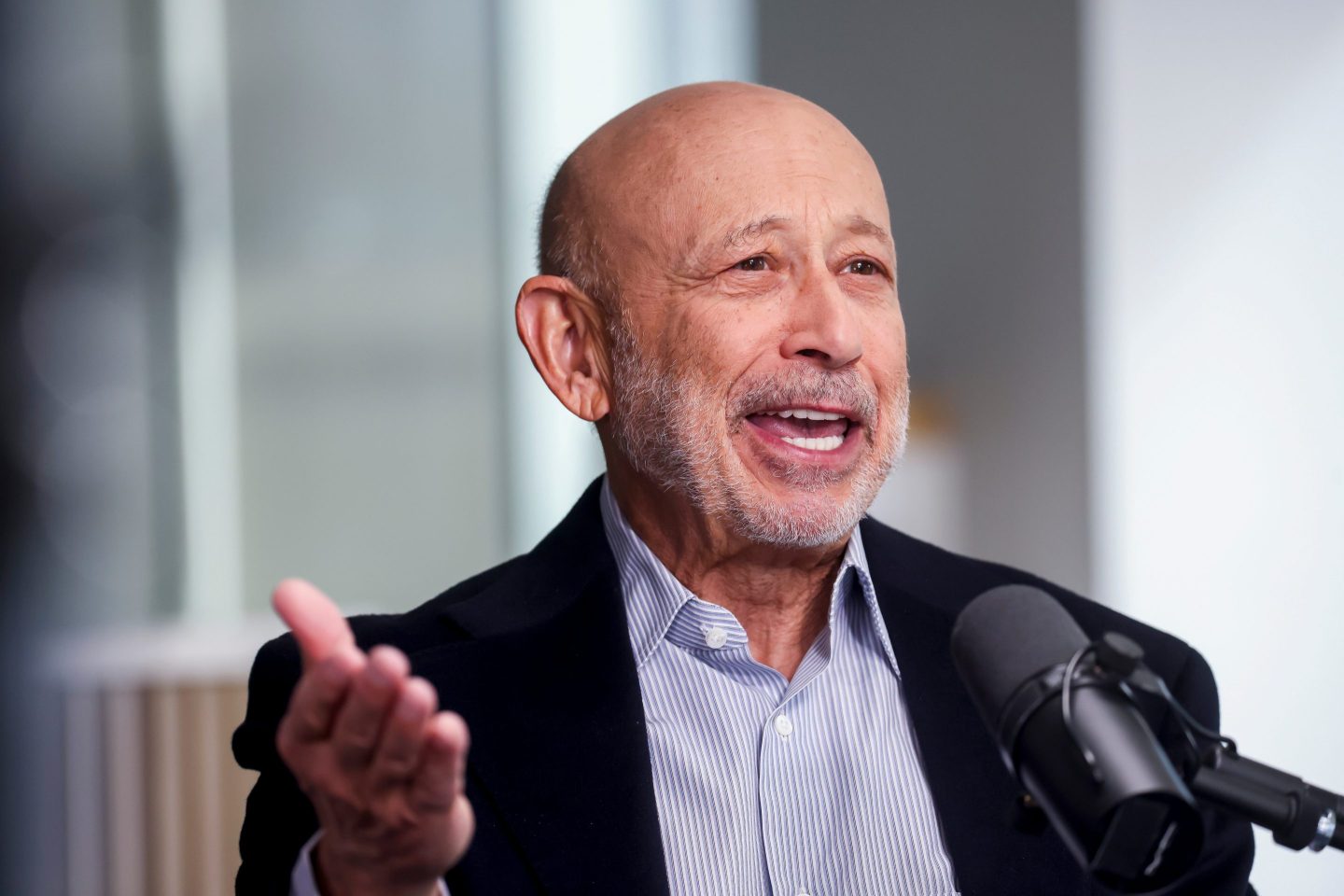 Lloyd Blankfein, former chief executive officer of Goldman Sachs