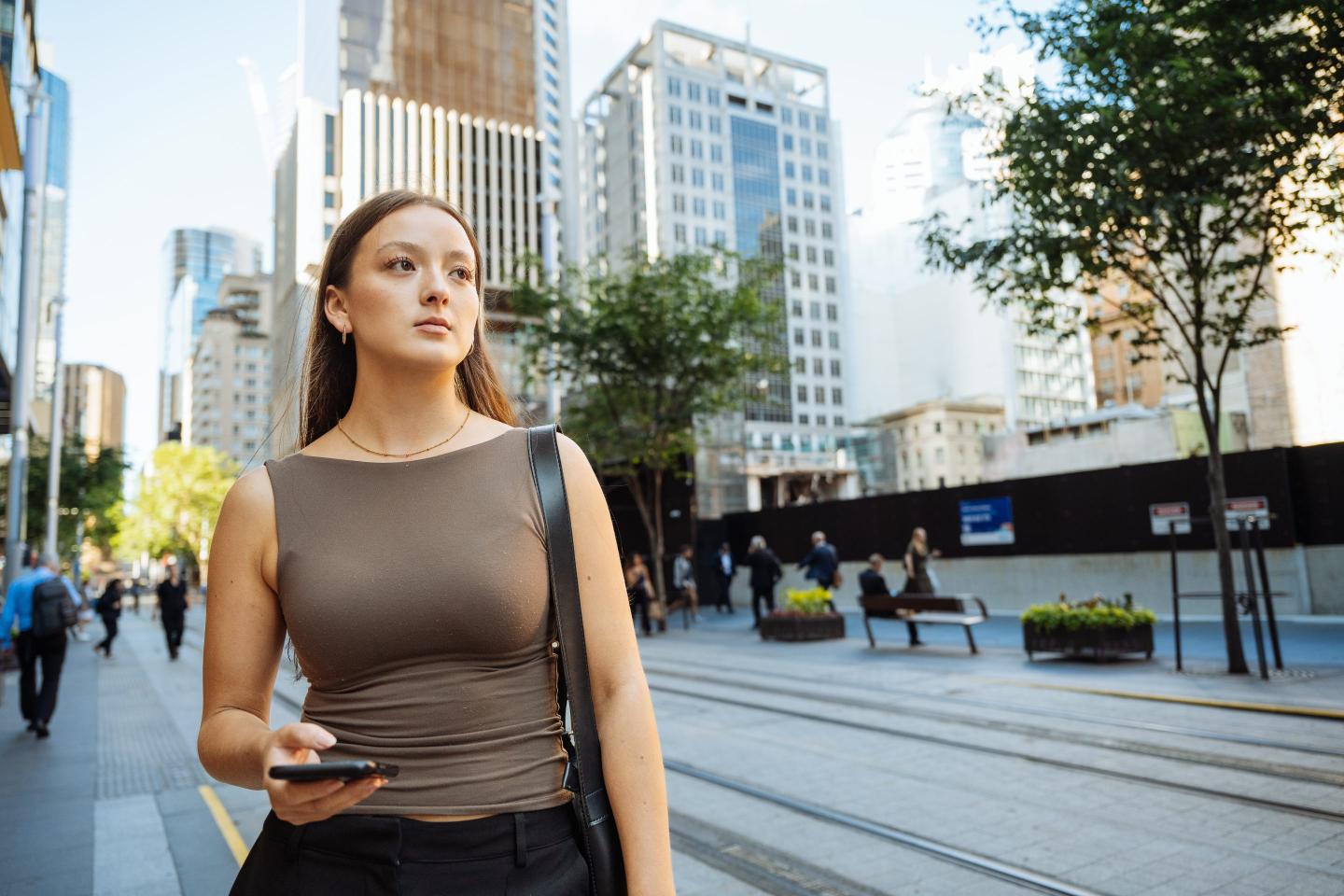 Gen Z in city