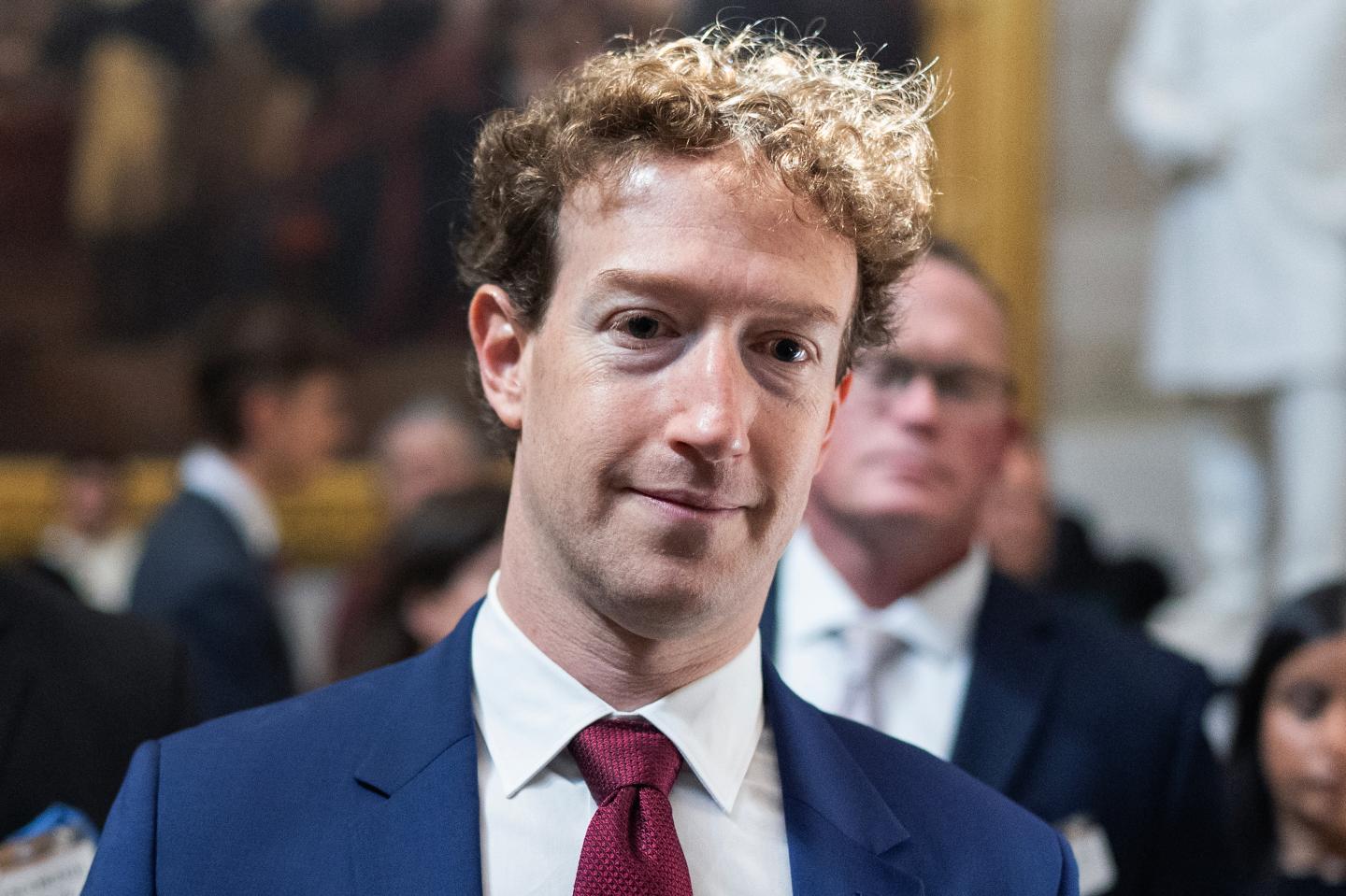Meta CEO Mark Zuckerberg in Washington, D.C. on March 26, 2026. (Tom Williams/CQ-Roll Call/Getty Images)