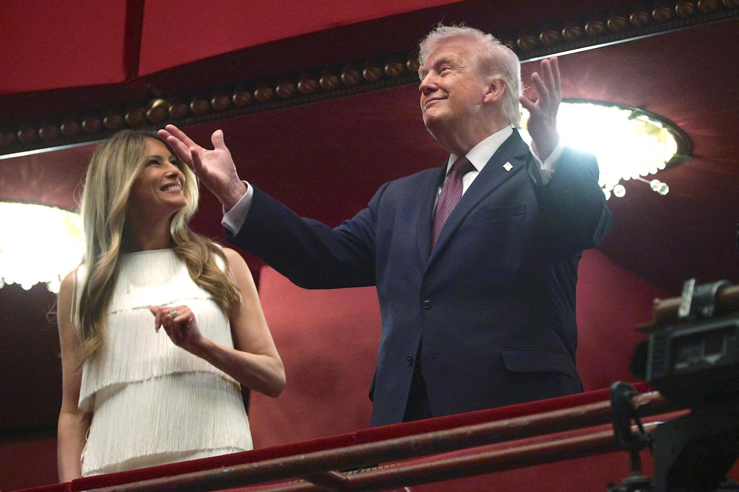 Photo: Donald and Melania Trump.