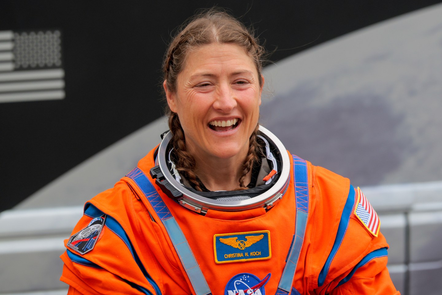 Christina Koch’s journey around the moon marks a new era for women in space