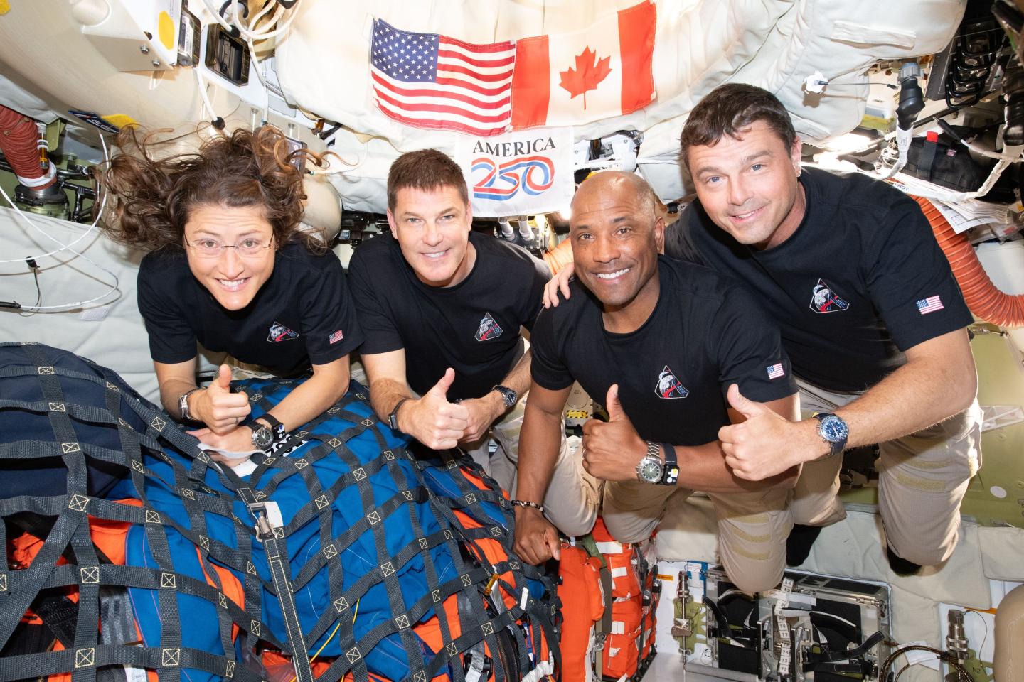 crew aboard artemis II