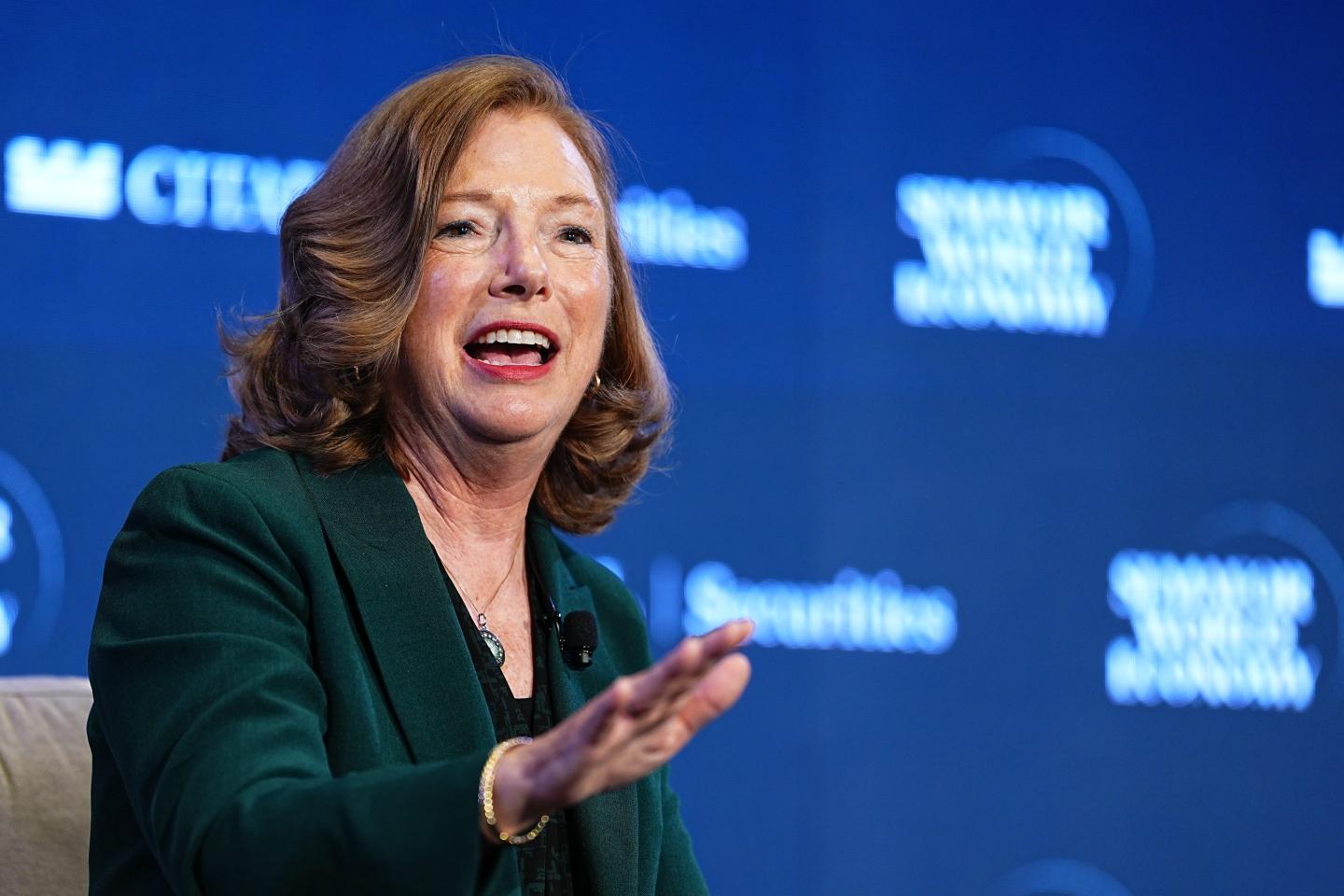 Barbara Humpton, CEO of USA Rare Earth, April 13, 2026. 
