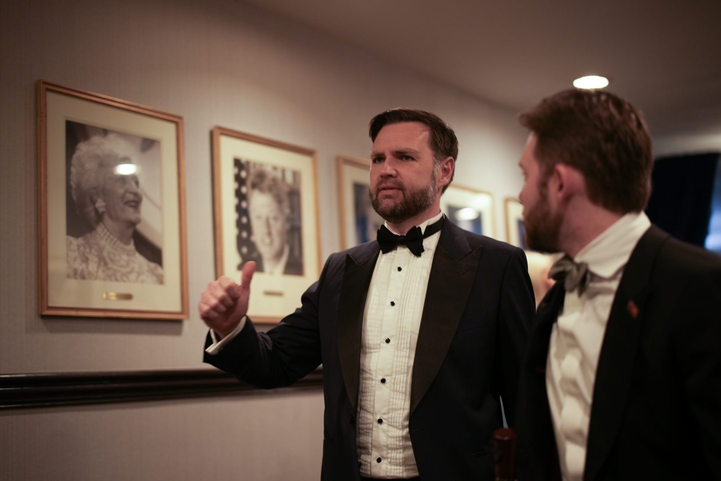 After the gunshots, JD Vance was first to be pulled off stage, then Trump and the first lady. Someone started a ‘U.S.A.’ chant but was shushed