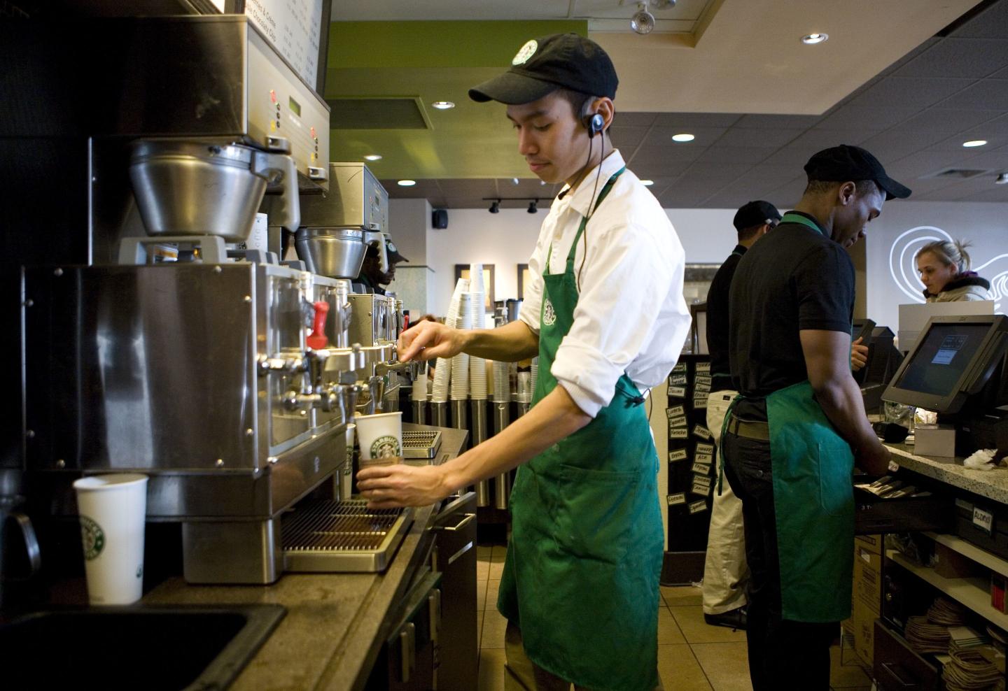 He started as a part-time Starbucks barista at 17. Now he’s an exec designing the menu