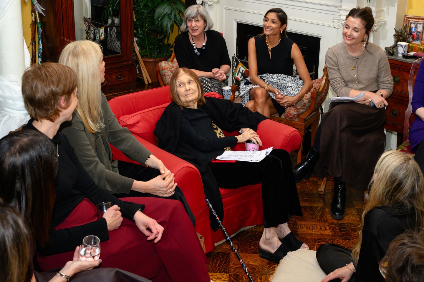 What happens when tech’s Most Powerful Women meet in Gloria Steinem’s living room