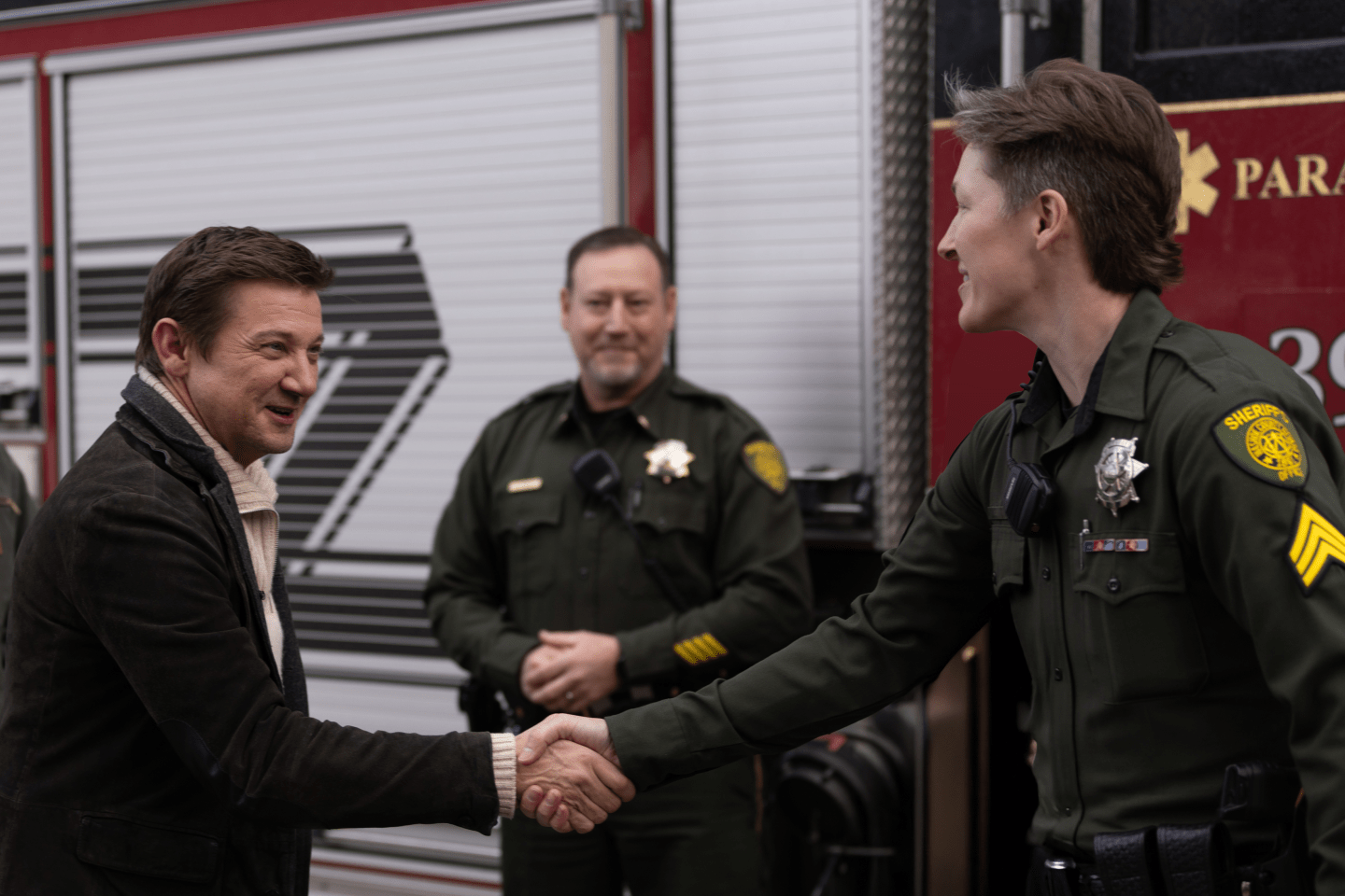 Jeremy Renner et les dirigeants