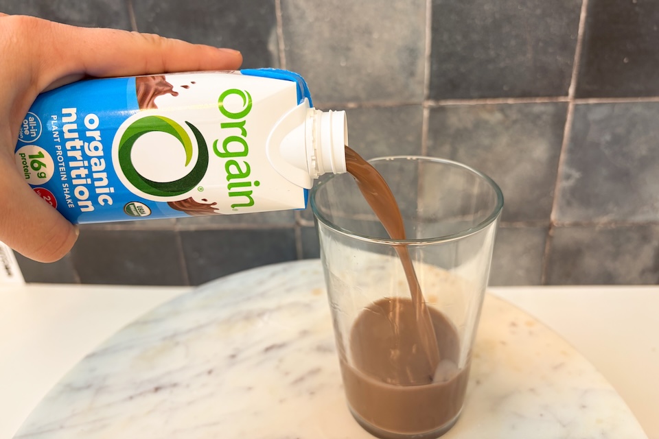 Orgain Organic as best protein shake