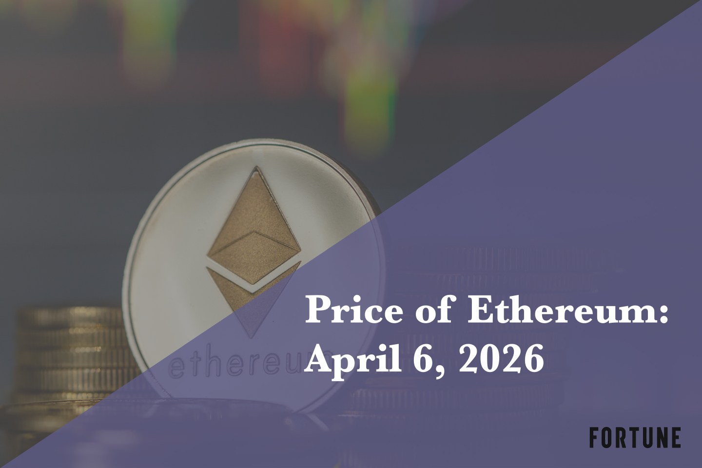 Current price of Ethereum for April 6, 2026