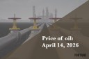 Current price of oil as of April 14, 2026