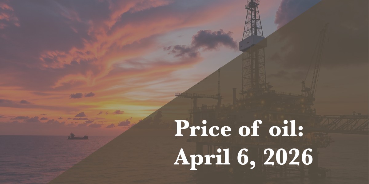 Current price of oil as of April 6, 2026 | Fortune