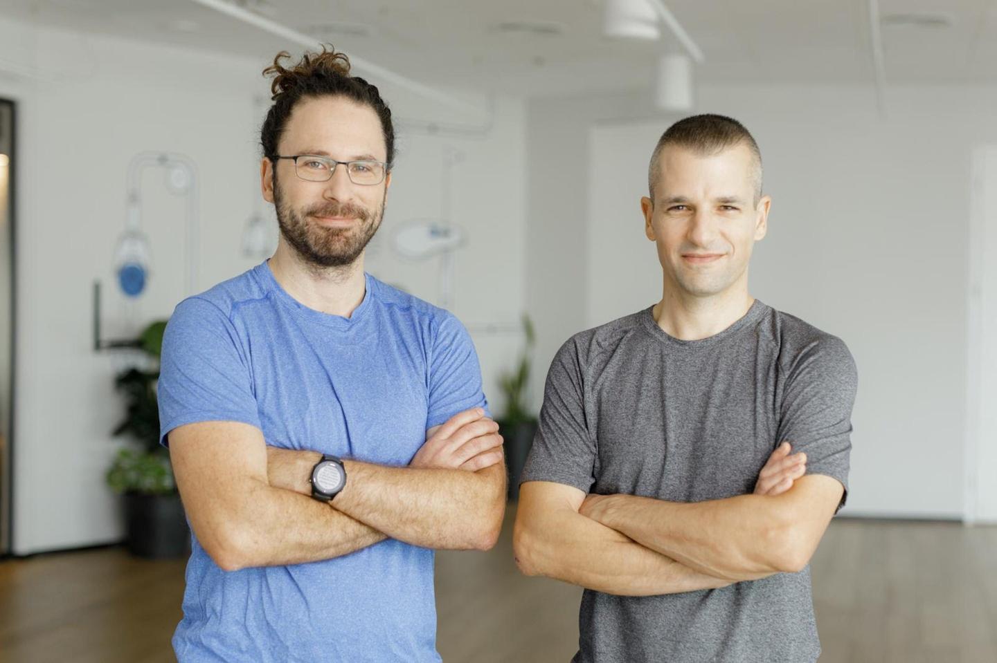 Itamar Friedman and Dedy Kredo, cofounders of AI coding review startup Qodo.