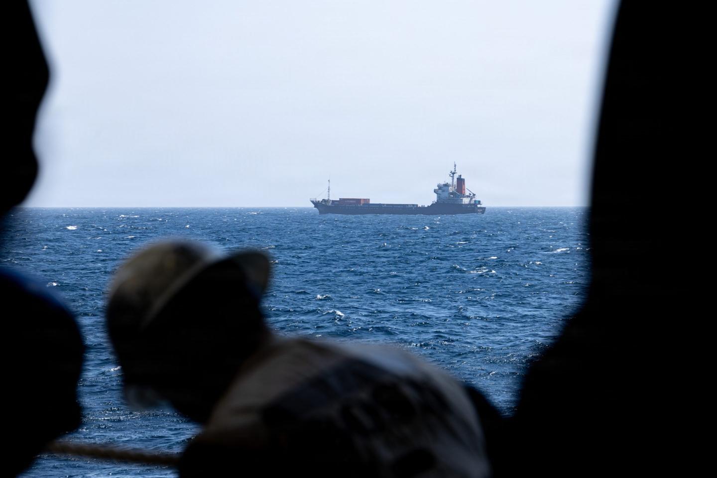 Trump says U.S. will guide stranded ships from ‘neutral and innocent’ countries out of the Strait of Hormuz while hinting at positive Iran talks