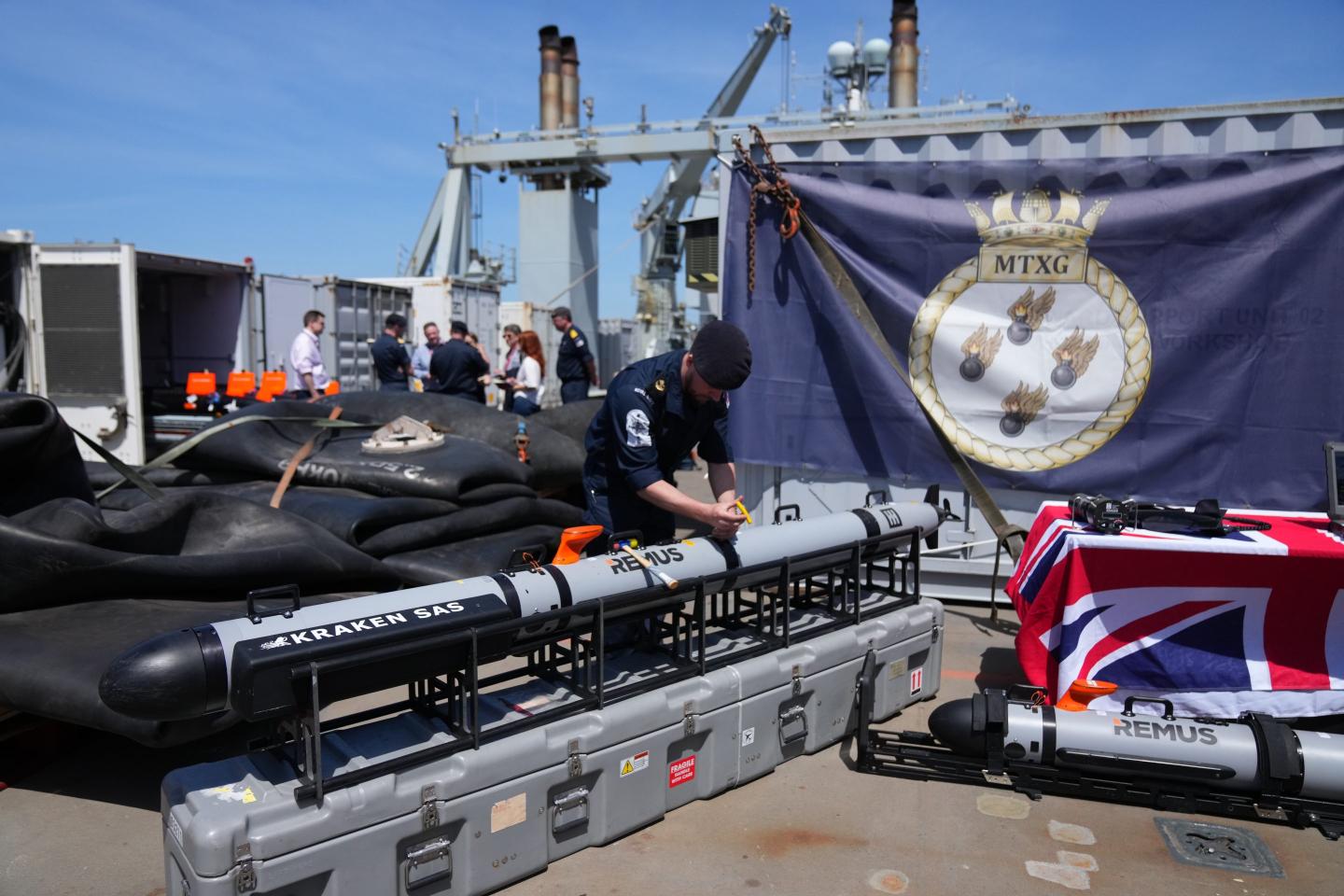 Britain’s navy is preparing to clear mines in the Strait of Hormuz — but only once a U.S.-Iran peace agreement is reached