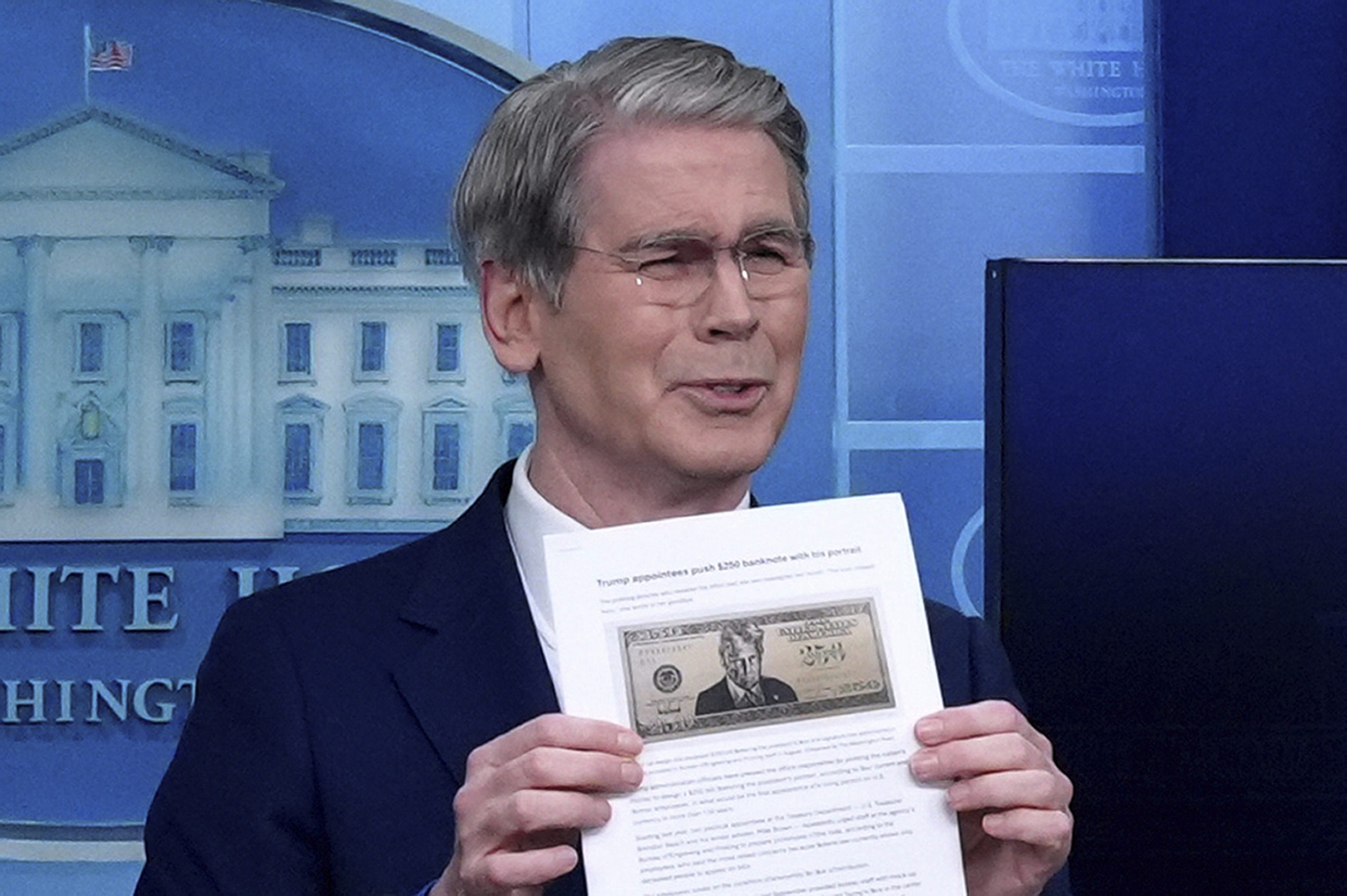 fortune.com - Bill Barrow - Scott Bessent confirms a $250 bill with Trump on it has a prepared design