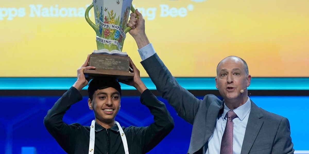 National Spelling Bee champion Shrey Parikh spells 32 words correctly in 90 seconds to win in lightning round tie-breaker | Fortune
