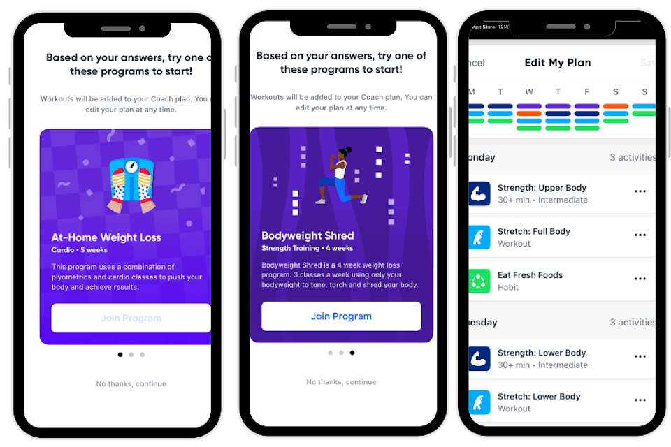Adaptive as best online personal trainer