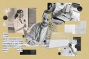 Photo collage of people at work