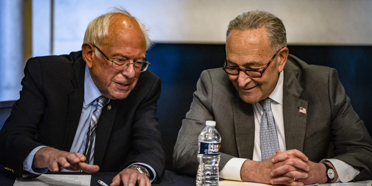 Bernie Sanders is destroying Chuck Schumer in the Democratic Party’s Civil War ahead of the midterms