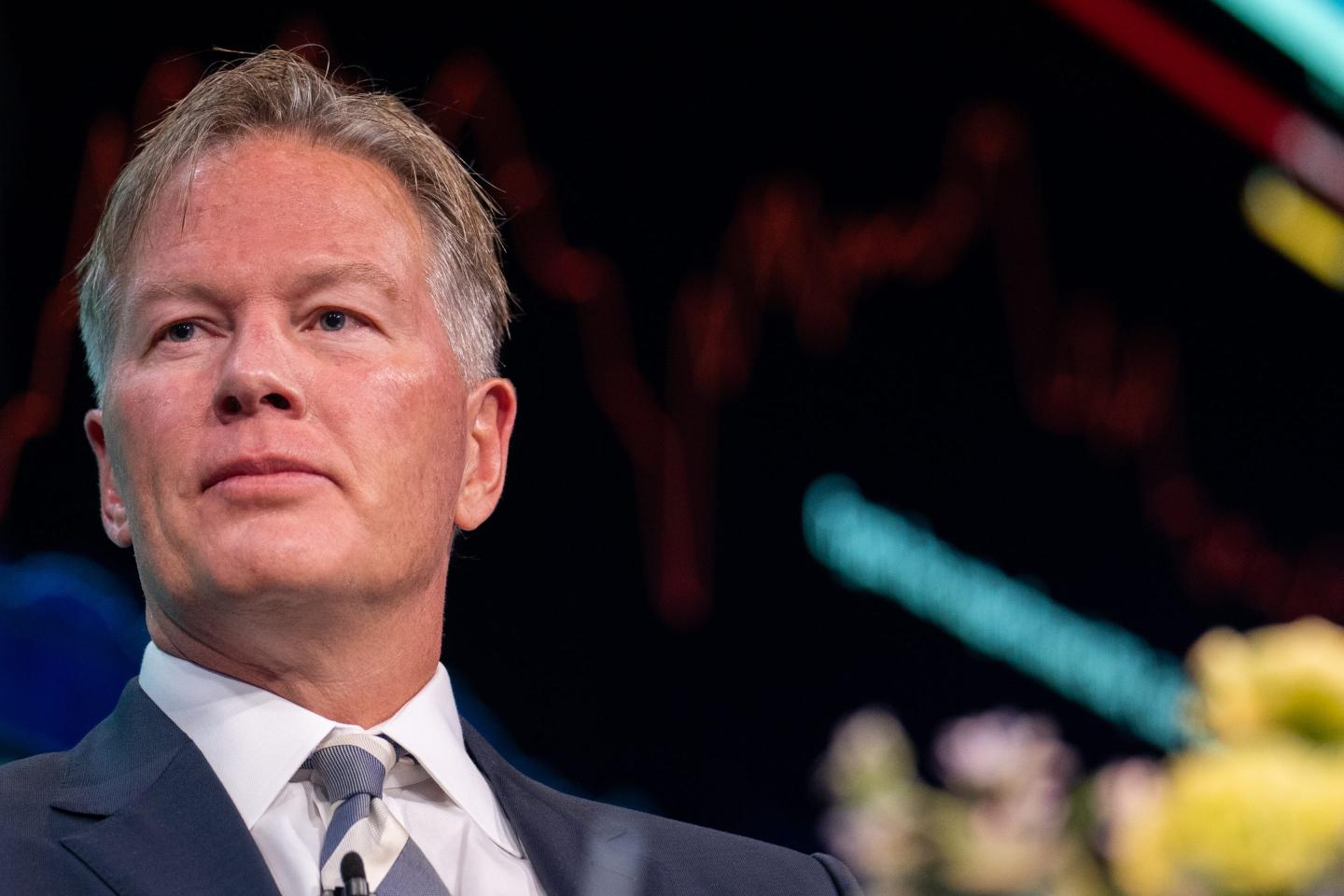 Pantera Capital founder and managing partner Dan Morehead onstage at a conference in 2023